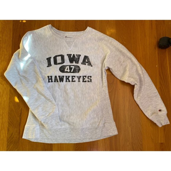 COPY - Vintage 90s Champion Iowa Hawkeyes Collegiate Crew Reverse Weave Sweatsh… - Picture 7 of 9
